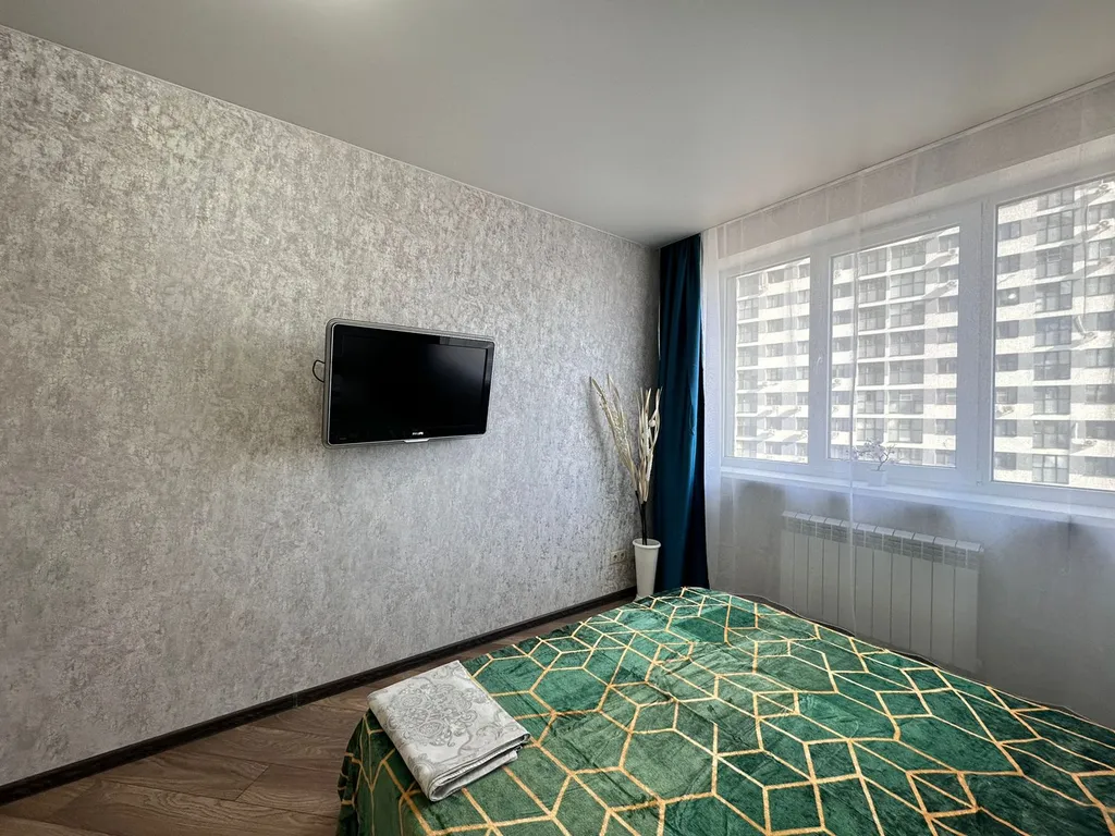 Уютная 1-комнатная квартира в Рязани у Солотчи Современный ремонт, Wi