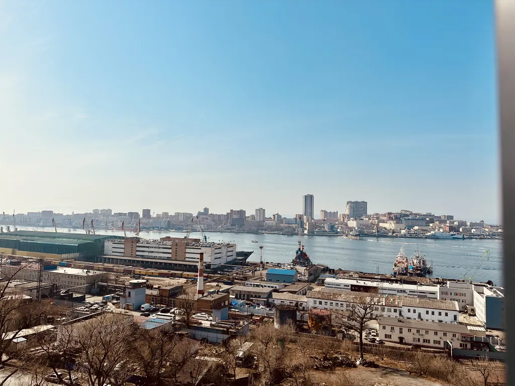 Квартира Квартира Студия возле Мариинского театра с видом на Золотой рог — Владивосток