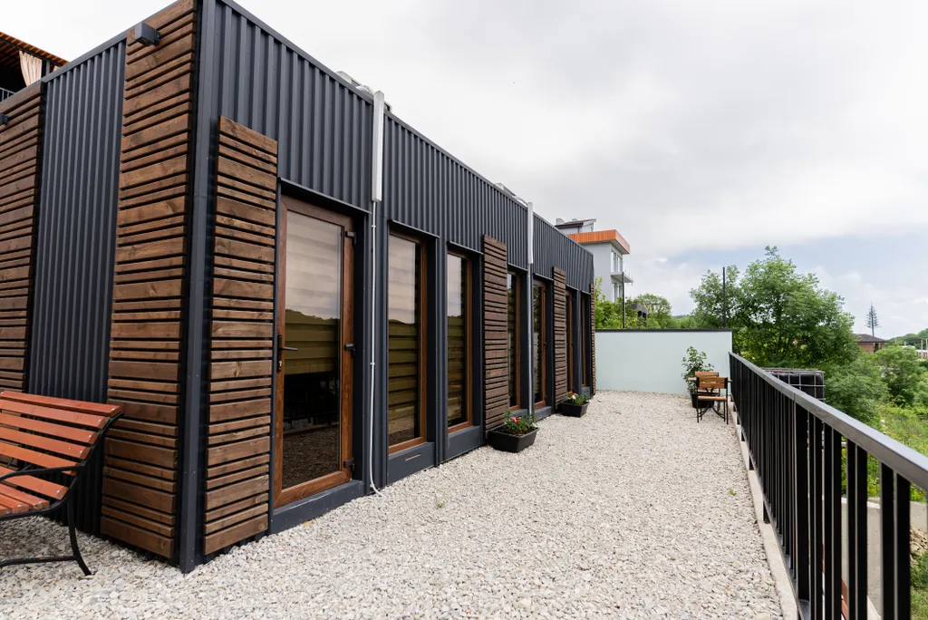 Апартаменты студия №7 с видом на горы