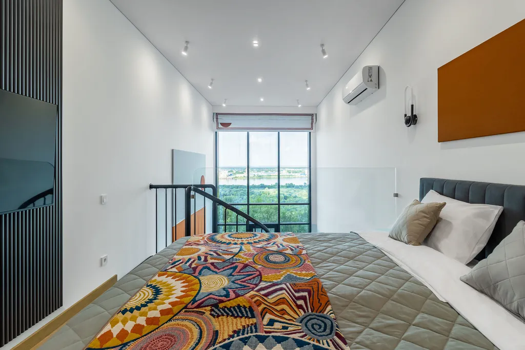 Двухуровневый номер Panorama с шикарным видом на лес