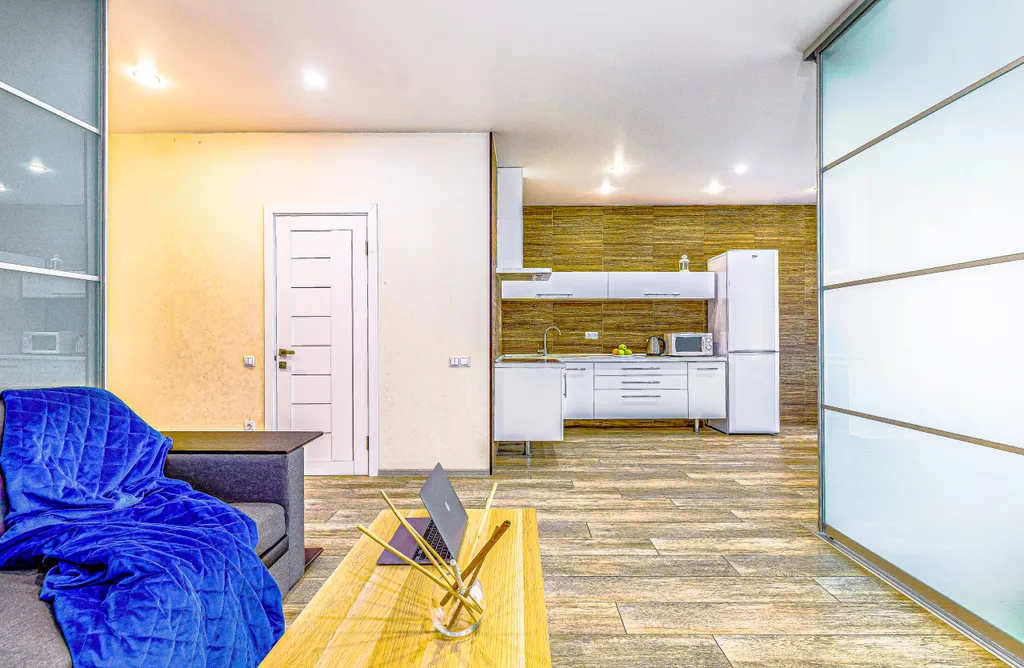 Квартира Стильные апартаменты на 16 этаже — Краснодар