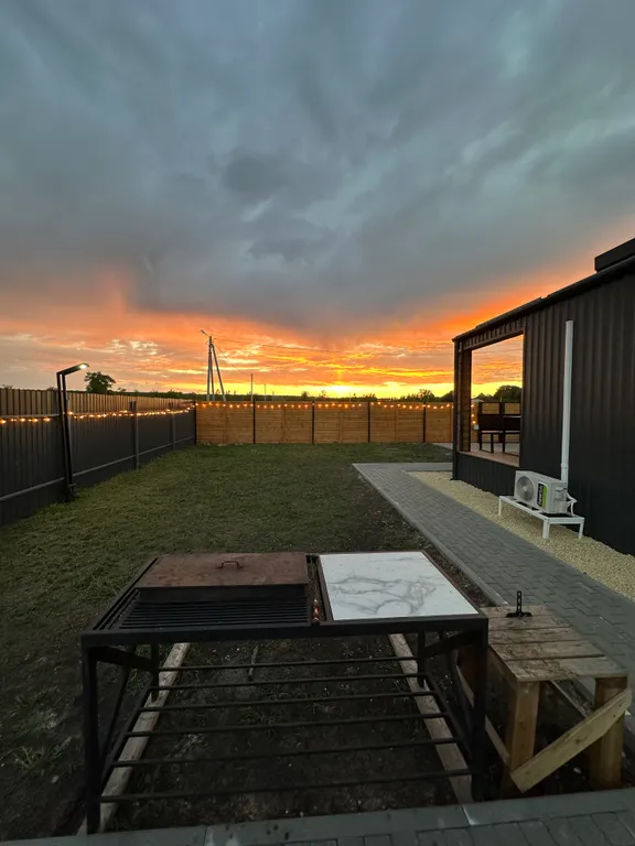 Красивый барнхаус с баней на приватной территории