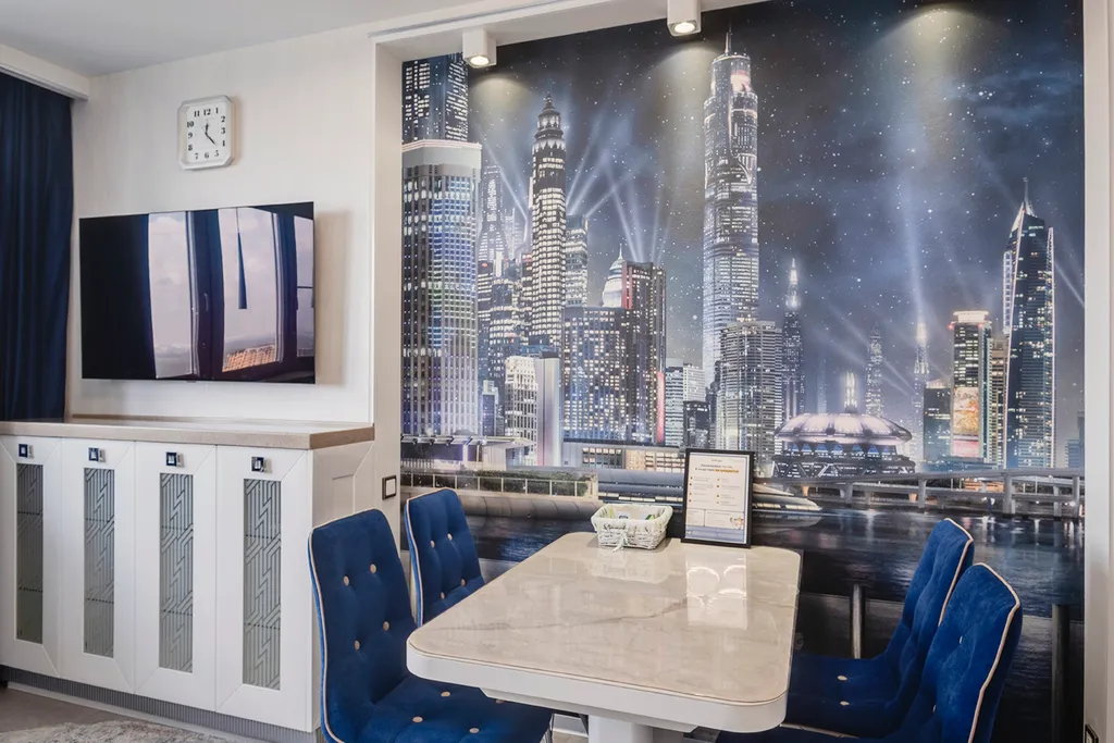 Функциональная квартира с видом на город