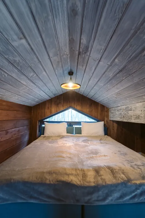 Домик с камином и кондиционером