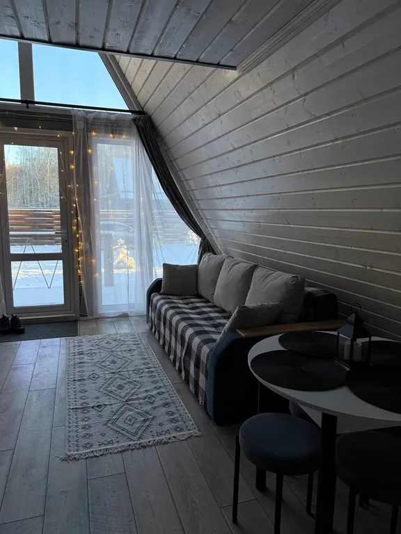 Дом А-фрейм на Рыбинском море