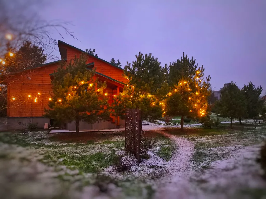 Дом с большой террасой