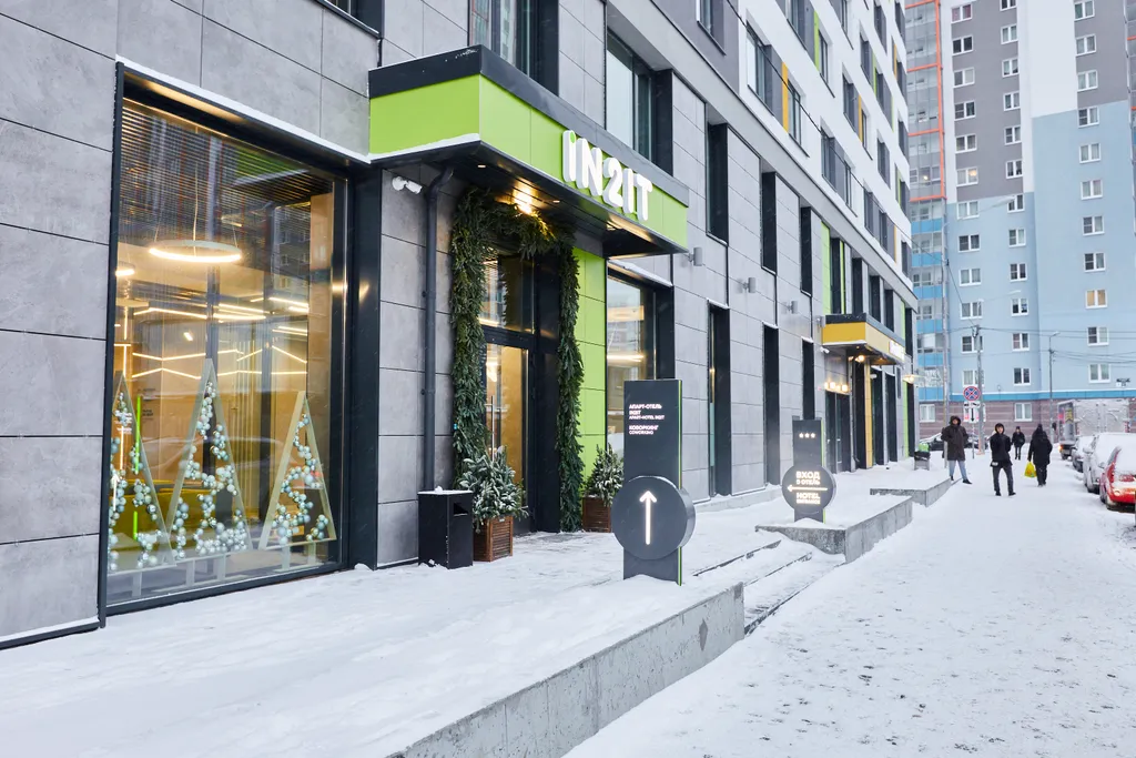 Квартира Апартаменты рядом с метро — Санкт-Петербург