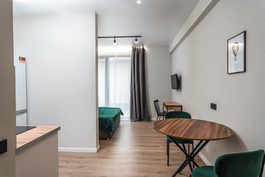 Студия в центре Красной Поляны с выходом во двор