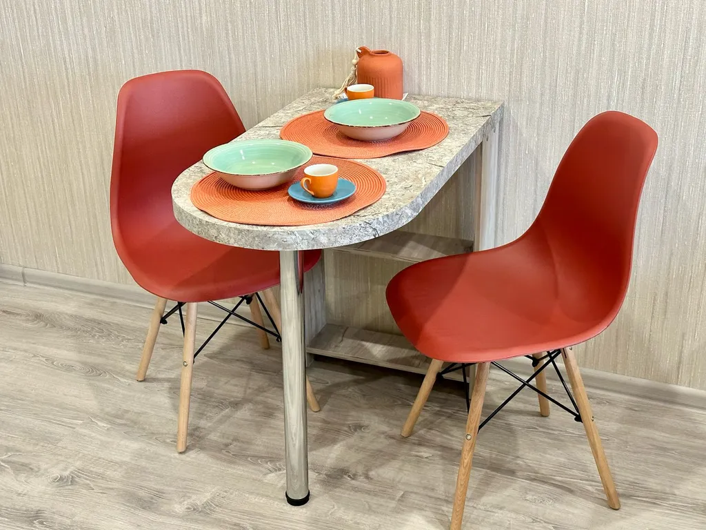 Терракота - стильная квартира-студия на Дружбе рядом со Спа-комплексом