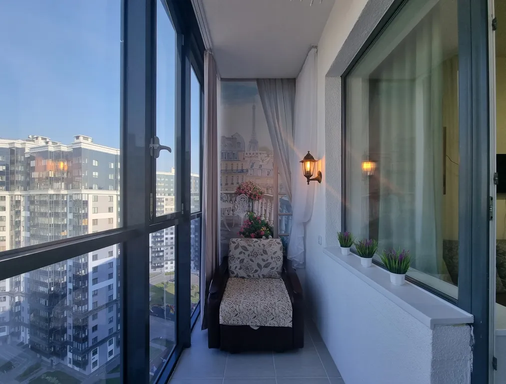 Студия с кондиционером на 5 человек