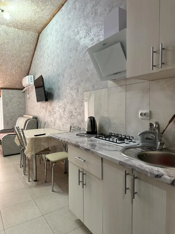 Студия с видом на горы