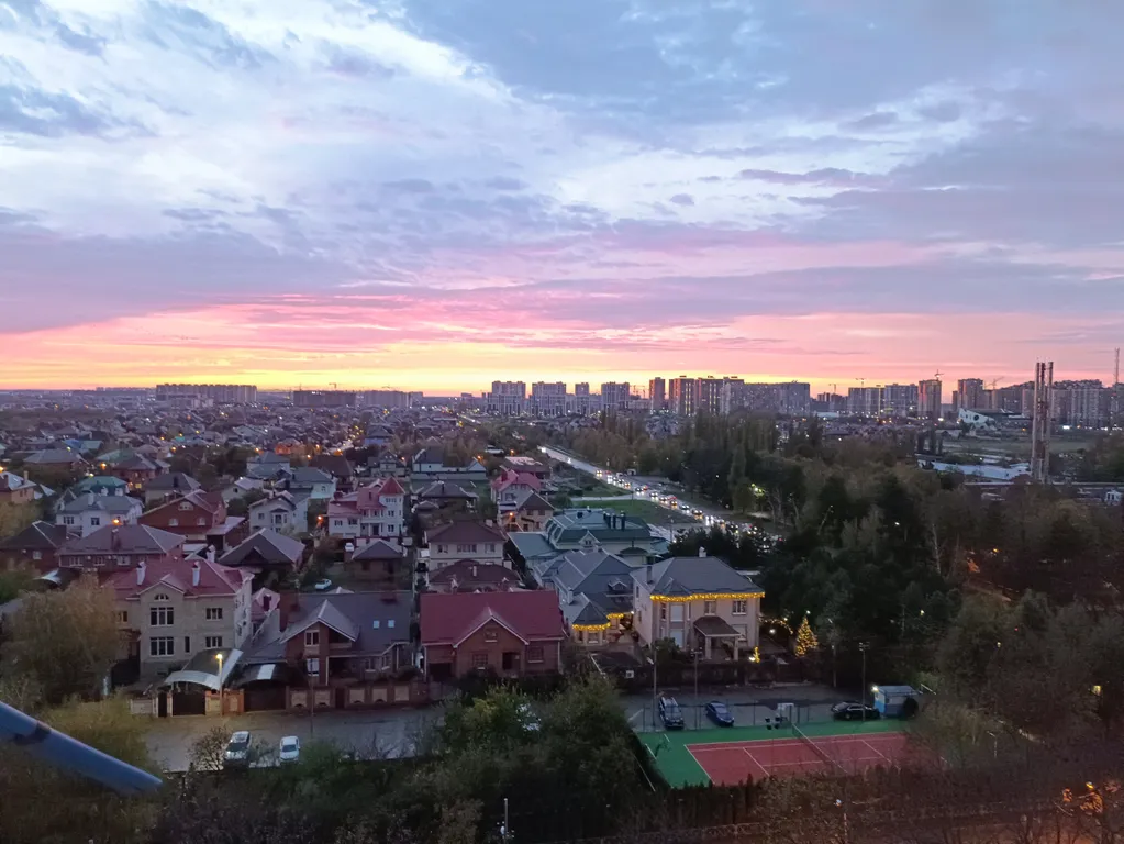 Апартамент с видом на город