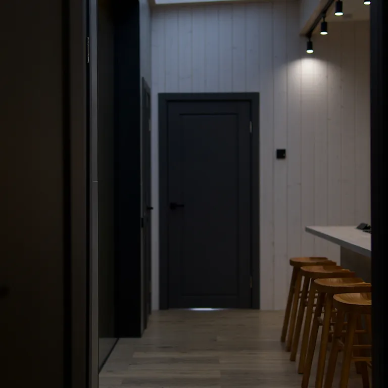 Домик в Икше с сауной и камином (Glassbox108 Premium 2)