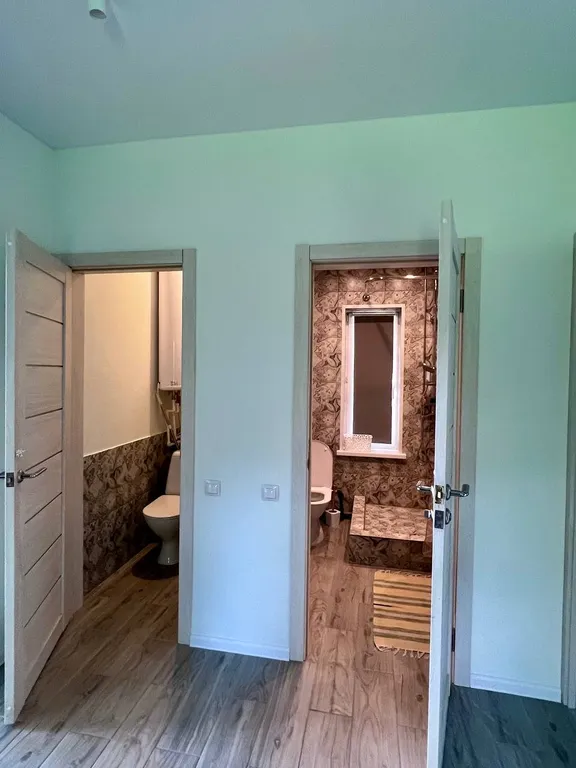 Красивый теплый дом с баней в тихой деревне