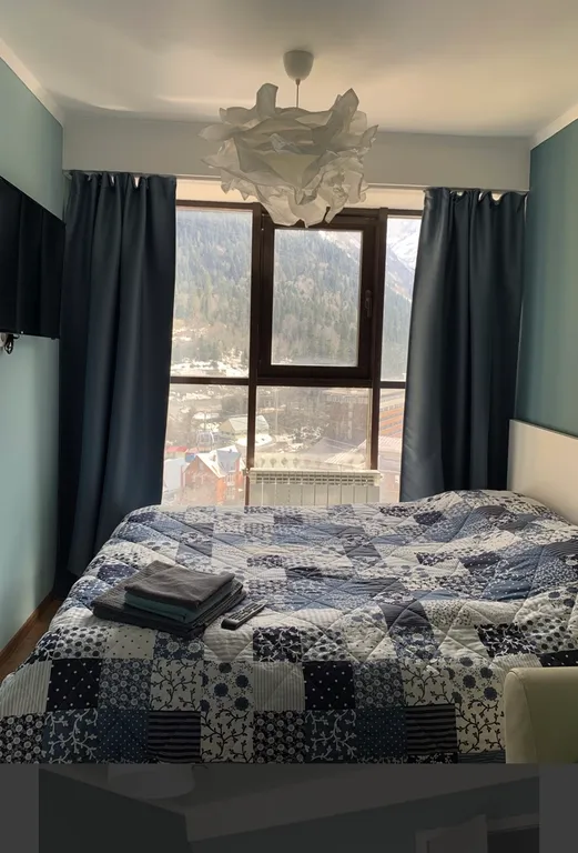 Апартаменты с видом на горы, в двух минутах от канатной дороги