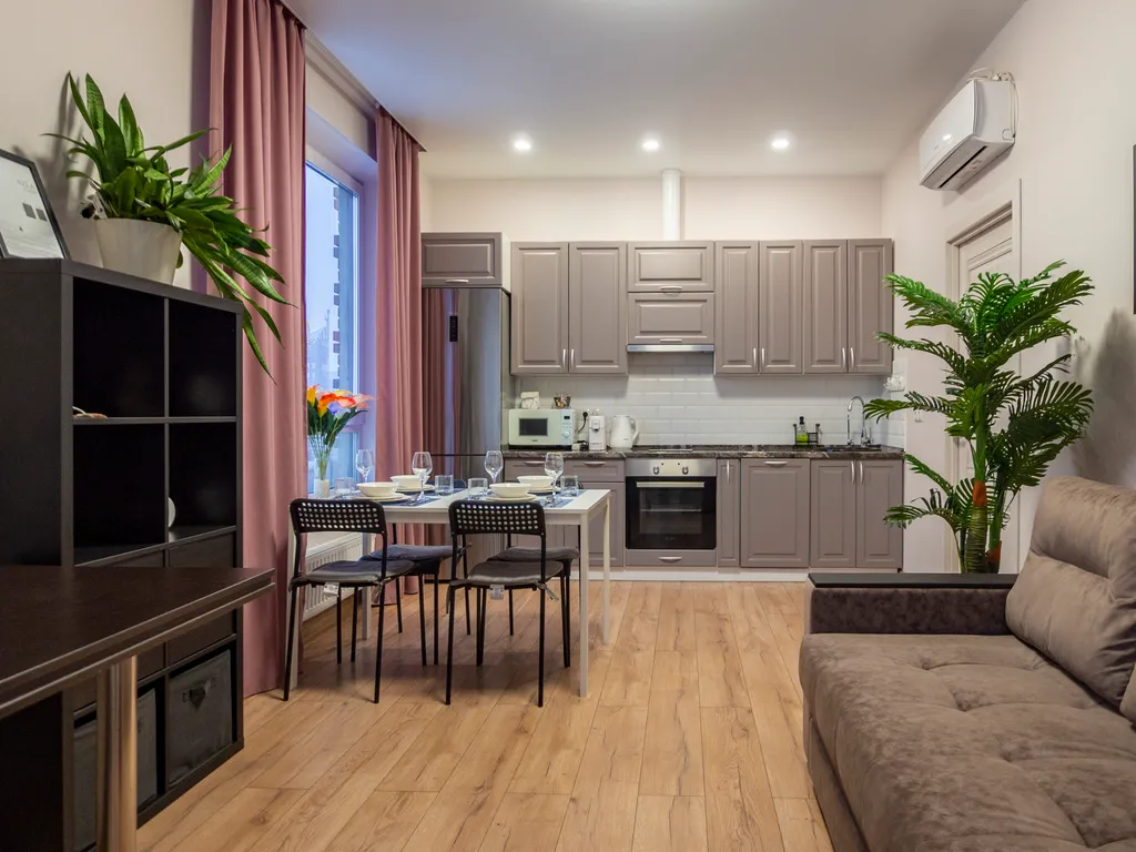 Квартира Просторные апартаменты видом на Москва-реку и Москва Сити — Москва