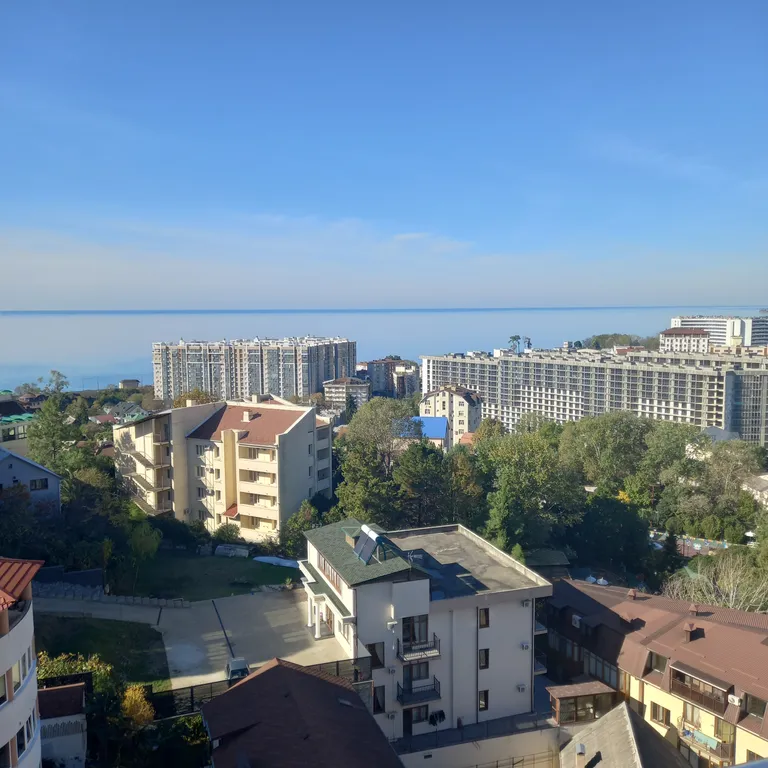 Квартира Квартира с видом на море в ЖК Октябрьский — Сочи