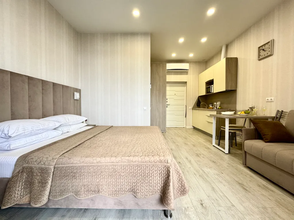 Квартира Квартира Премиум с видом на море и балконом — Лазаревское