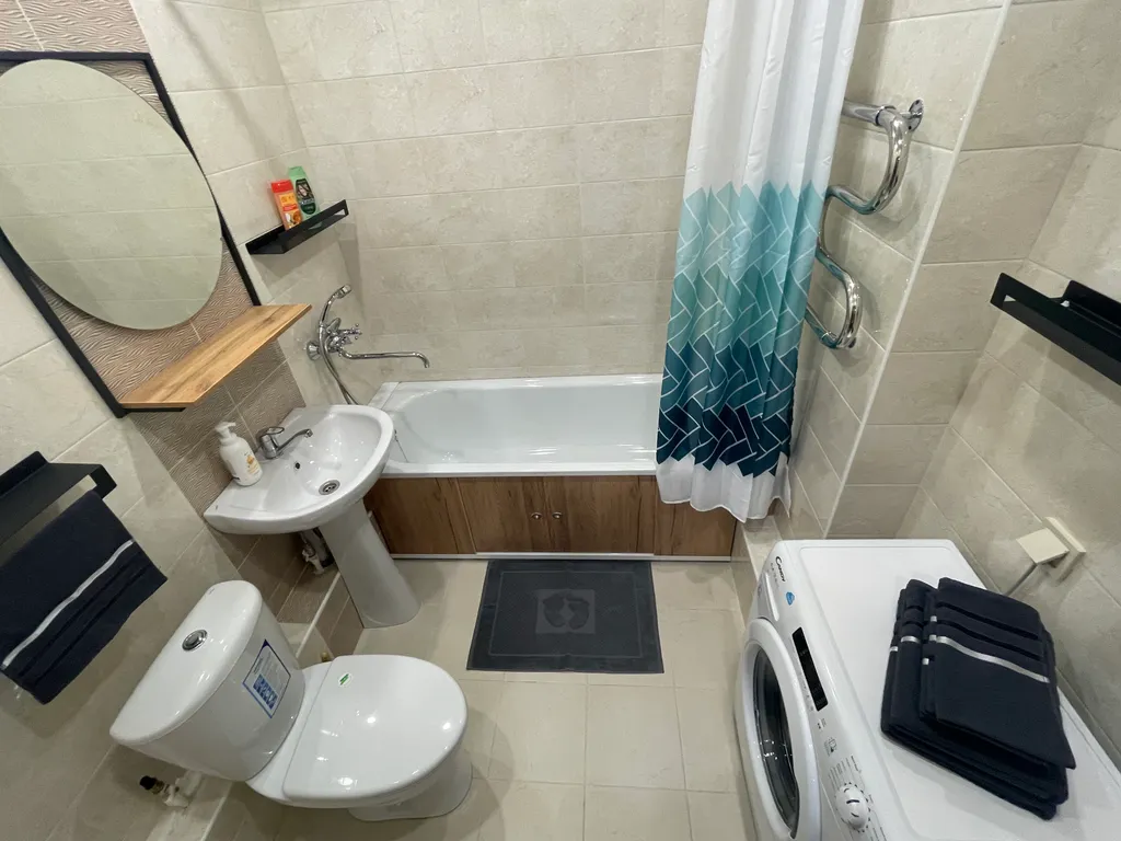 Панорамная квартира на верхнем этаже с видом на город