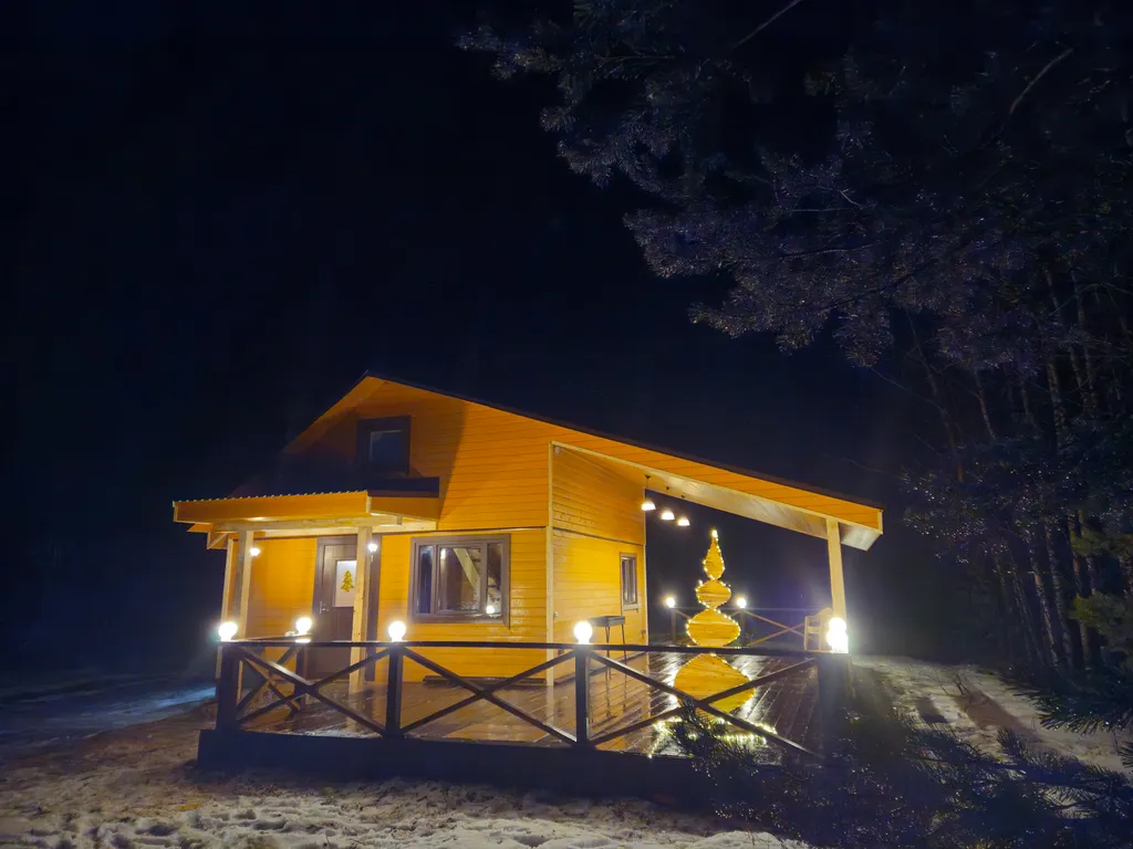 Гостевой дом с просторной крытой террасой