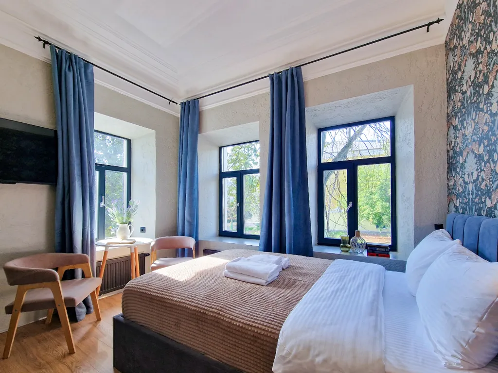 Квартира Атмосферная студия в бутик апарт-отеле Дом с гаргульями — аренда посуточно в Ярославль