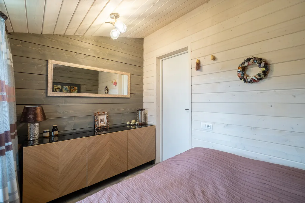 Лисий домик с камином