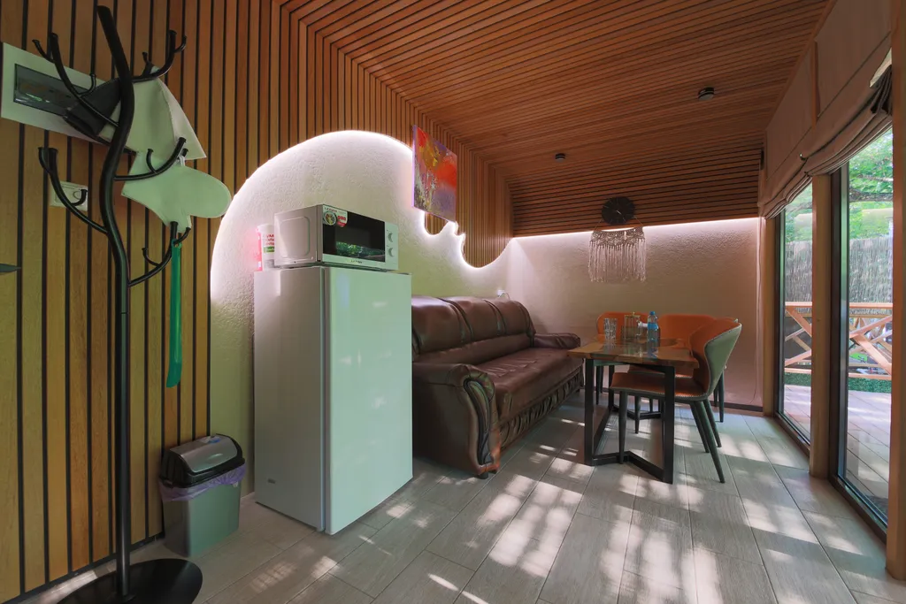 Квартира Квартира Дом у реки с видом на горы с баней и купелью — Горячий Ключ