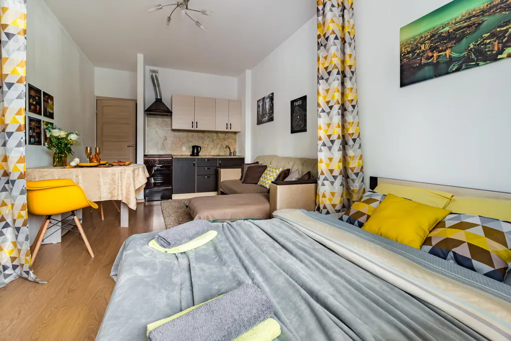 Квартира Квартира Yellow star 726 — Санкт-Петербург
