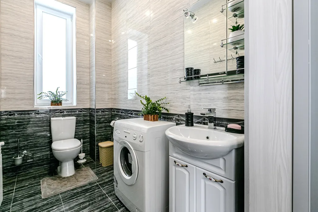 Трёхкомнатная квартира с евроремонтом в новом двухэтажном здании