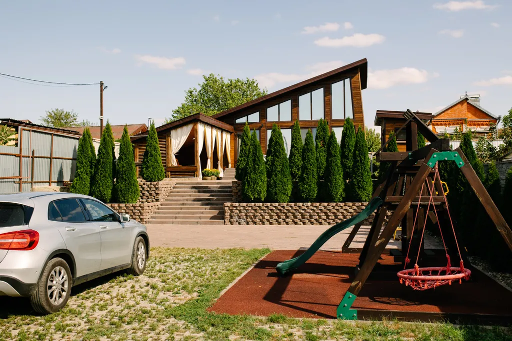 Апартаменты с горячим бассейном и видом на горы