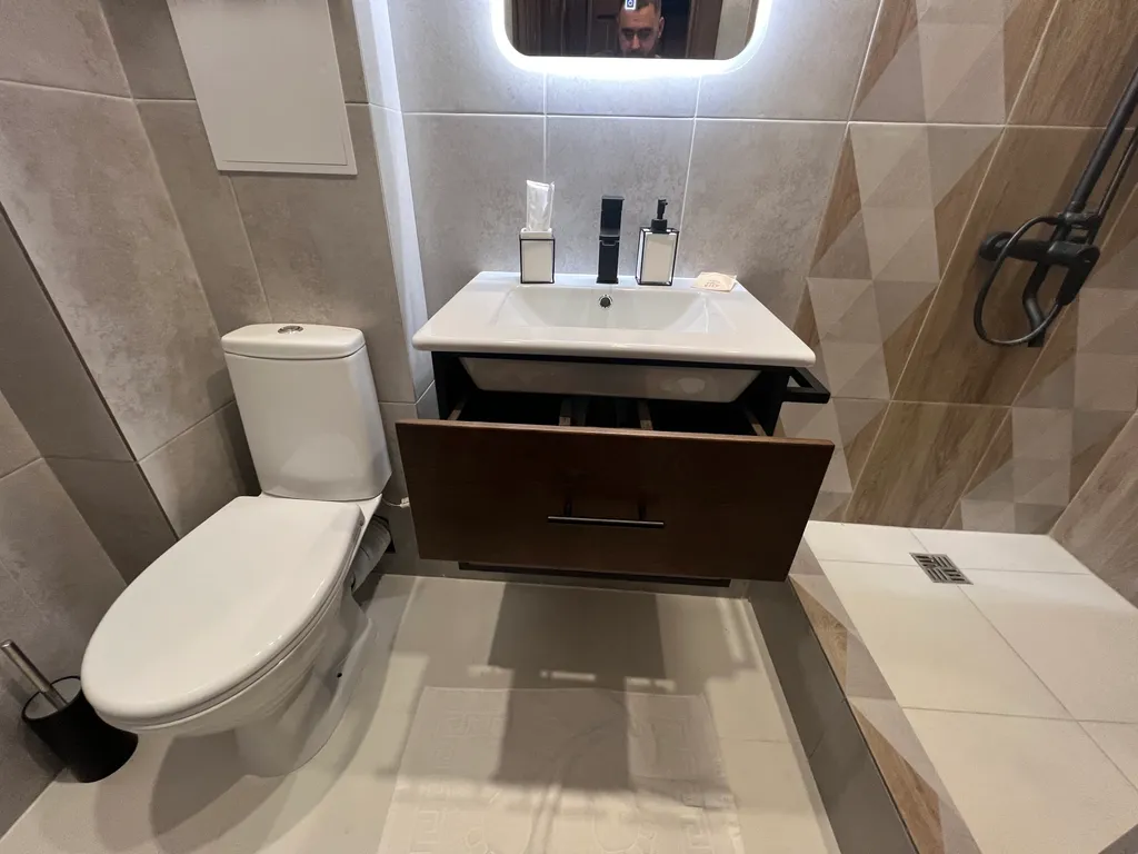 Стильная студия рядом с археопарком и горнолыжным комплексом