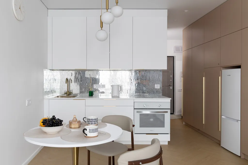 Квартира с видом на горы и немного на море