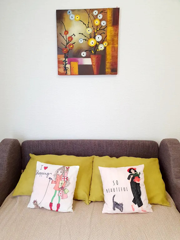 Уютная новая студия с панорамным видом