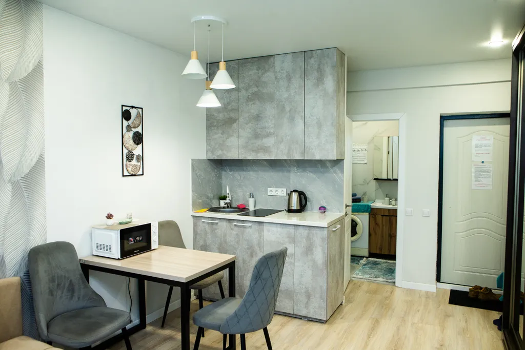 Светлые апартаменты со свежим ремонтом