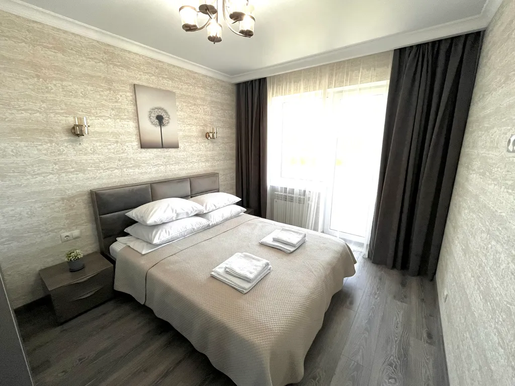 Просторная новая квартира для семейного отдыха в 10 минутах от моря