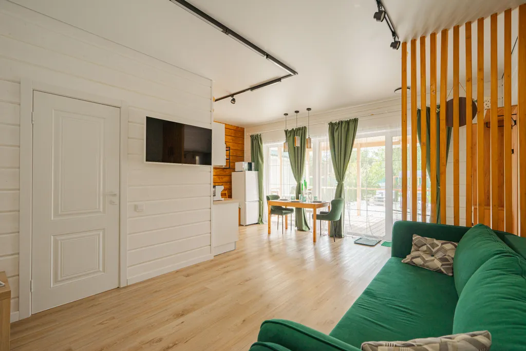 Уютный дом с баней