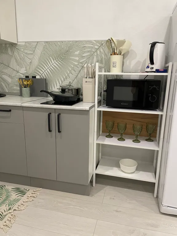 Уютная студия с видом на горы