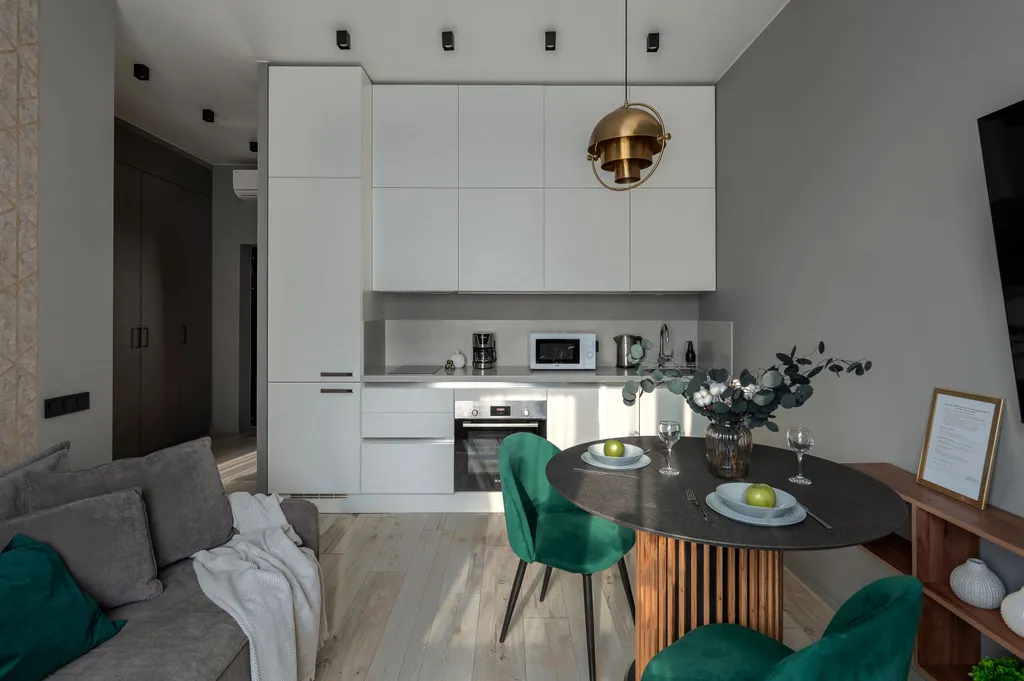 Квартира Квартира с отдельной спальней, кухней-гостиной просторной гардеробной — Москва