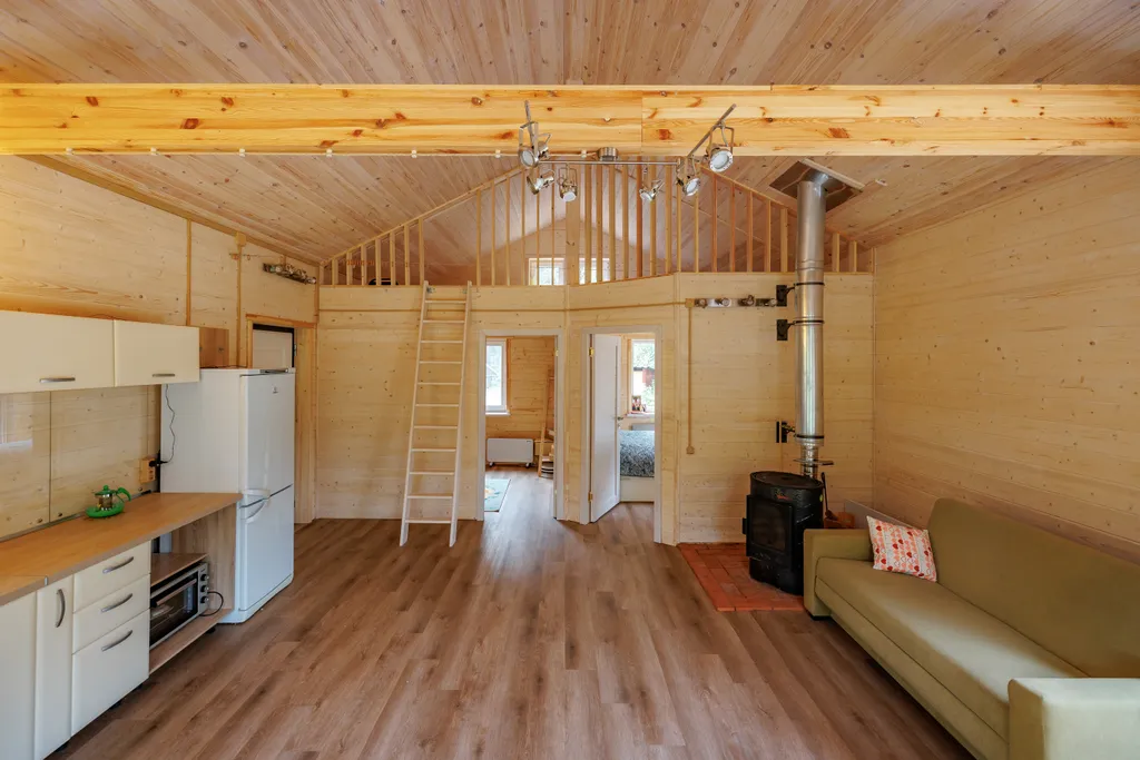 Уютный Дом с Камином в сосновом лесу 15 мин от Твери и 50 мин от МКАДа