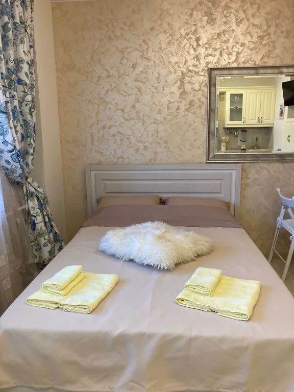 Квартира Студия у метро — аренда посуточно в Мурино