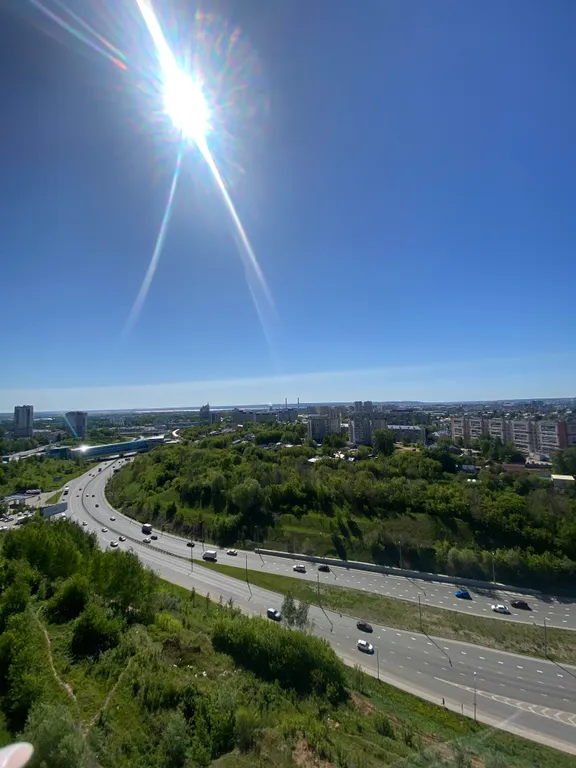 Уютная квартира с видом на Волгу и на центр города