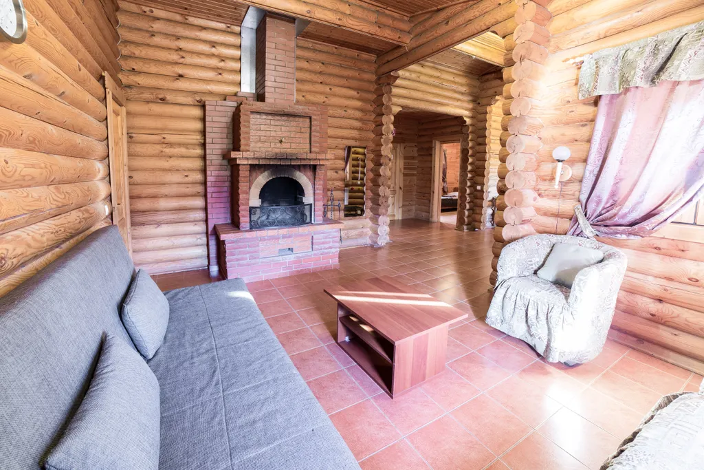 Семейный коттедж с сауной, на тихом берегу озера Воукса