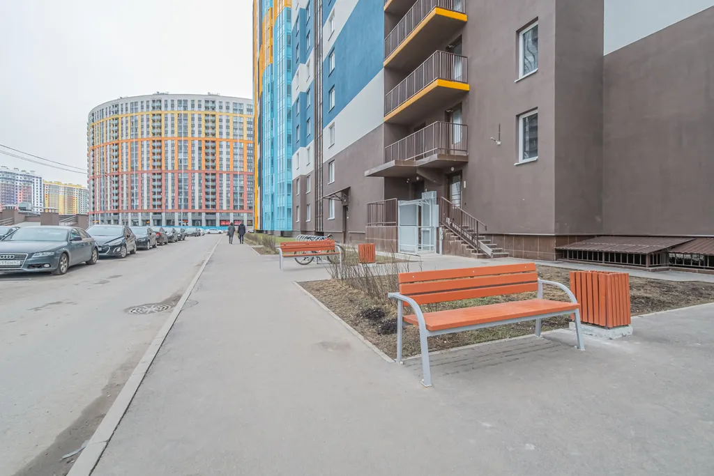 Квартира Квартира Современная уютная студия с большим балконом, в новом жилом комплексе — Санкт-Петербург