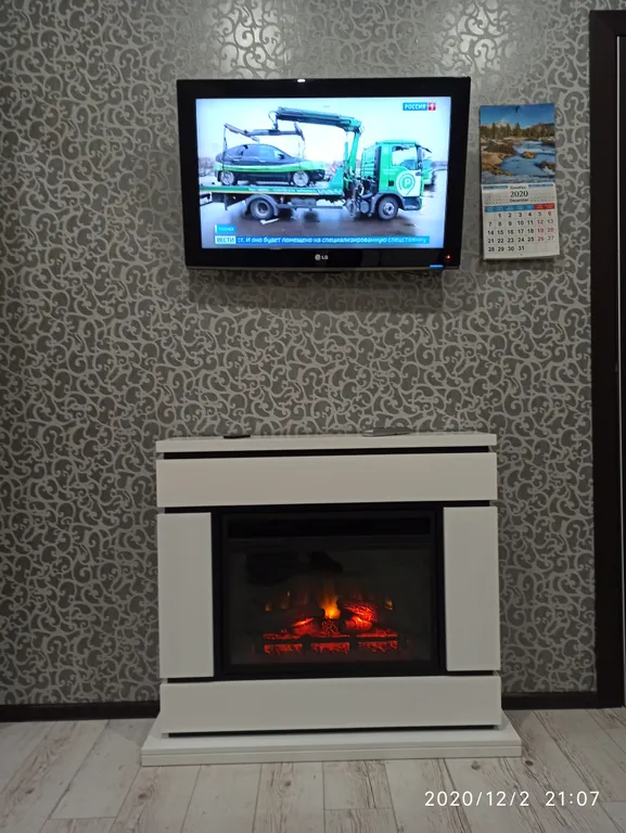 Квартира с камином