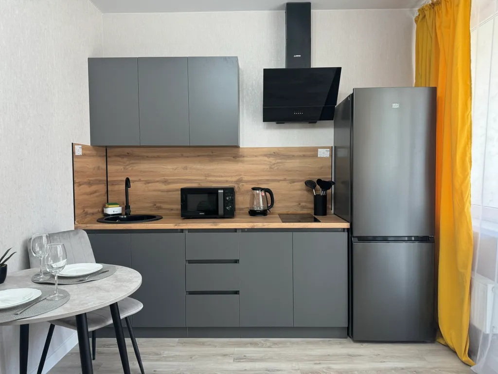 Современные аппартаменты с панорамной лоджией