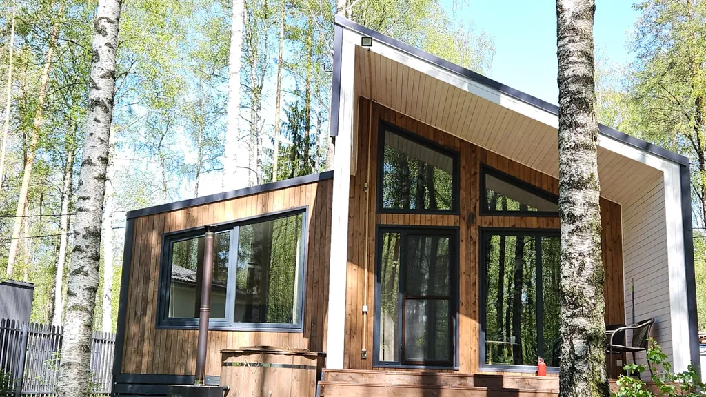 Коттедж в лесу