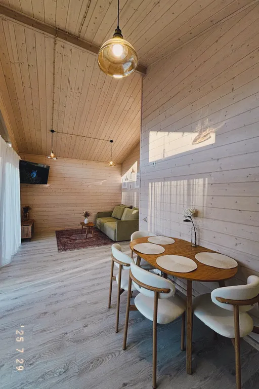 Коттедж Уютный барнхаус с видом на лес и сауной внутри — Черноголовка