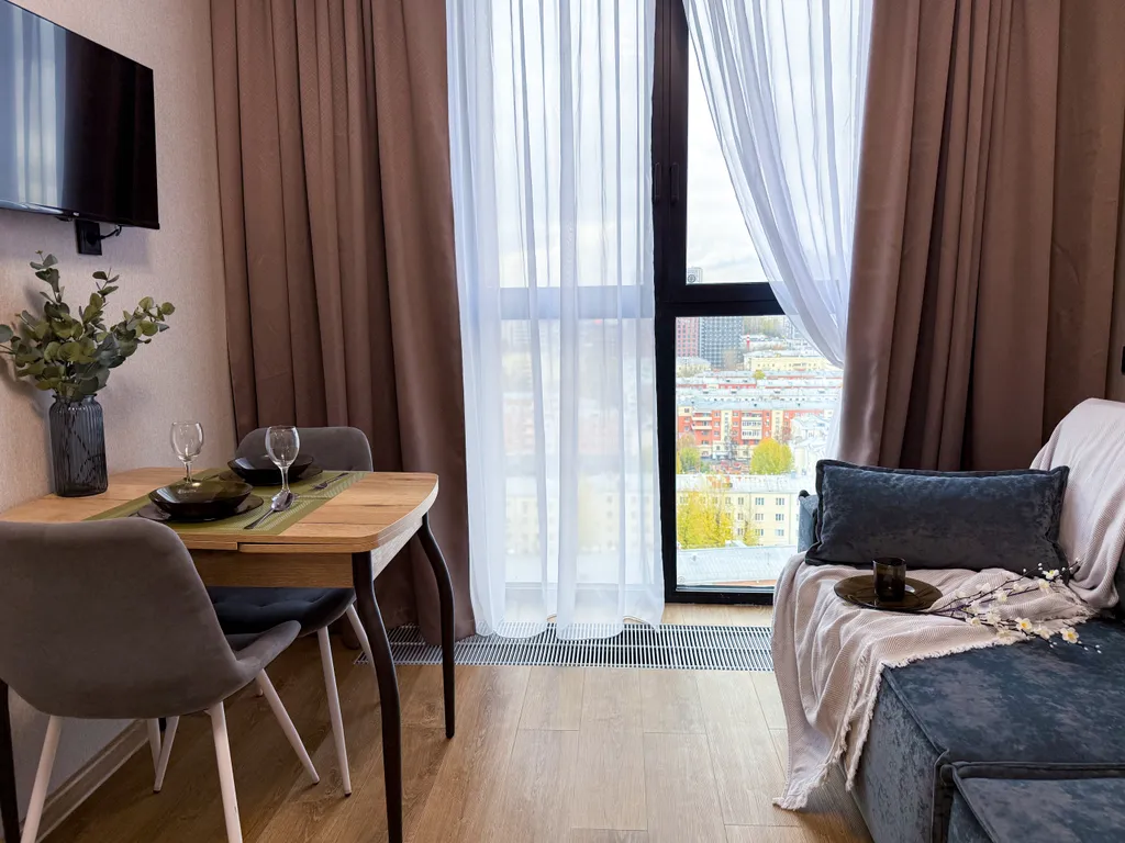 Квартира Квартира Mypriority SkyView с панорамным видом — Москва