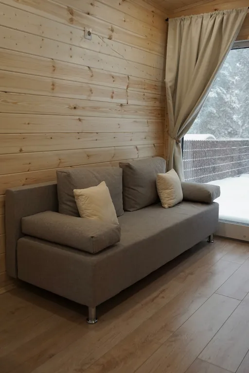 Лесной сканди домик