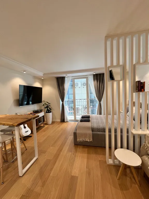 Квартира Апартаменты с видом на море у пляжа, первая линия, сапборд включен — аренда посуточно в Анапа